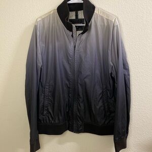 Express Windbreaker Ombre‎ Gradient Fade Jacket